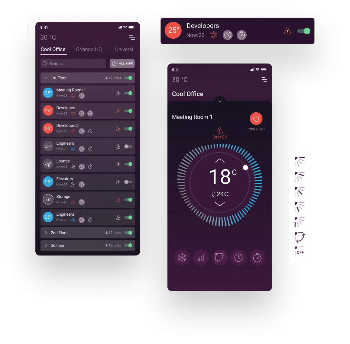 Smart HVAC Control Remote Management & Scheduling