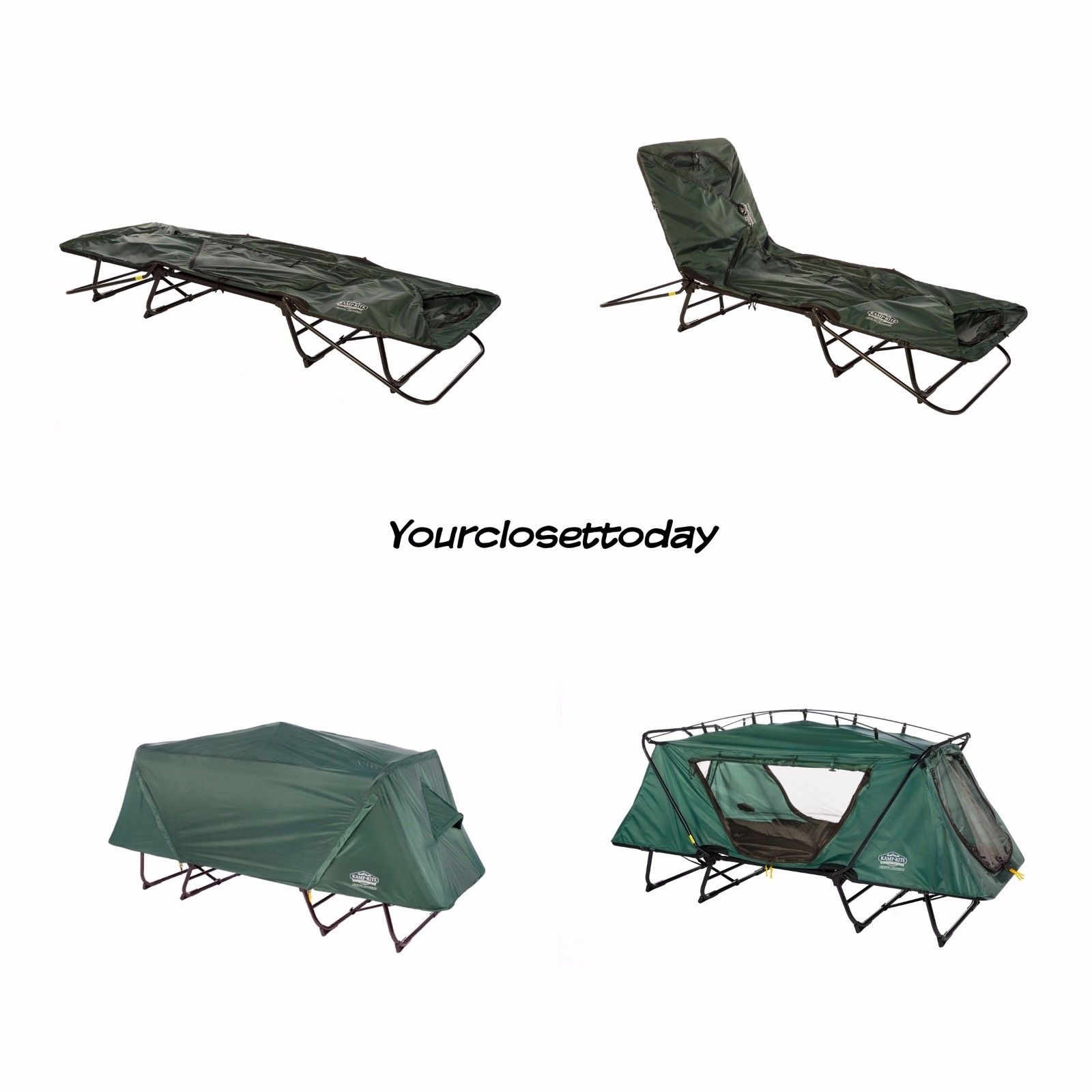 NEW Oversize Folding Tent Cot w Rainfly Bed S… « Cool Camping Gear