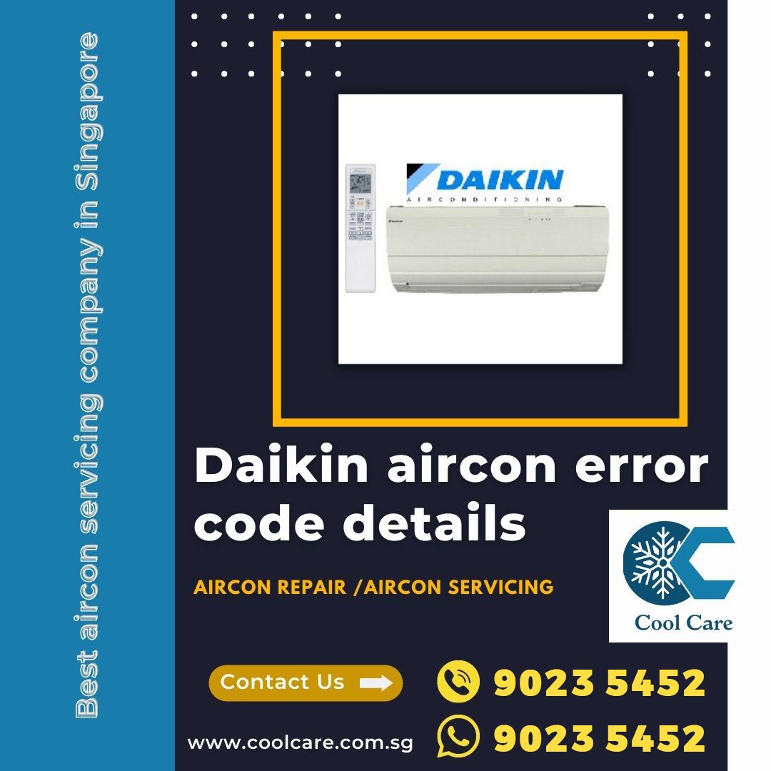 Error Code Archives coolcare Aircon service & installation