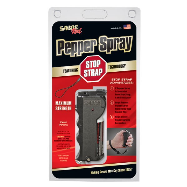 Sabre Red Stop Strap Pepper Spray CoolCat Spy Gadgets