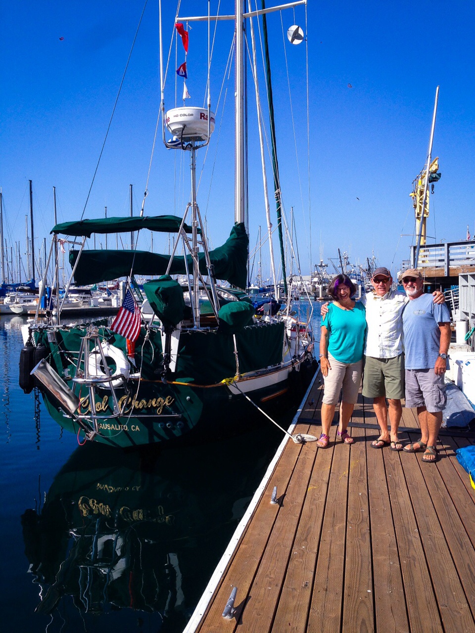 Still in Monterey! Cool Change, Pacific Seacraft 31