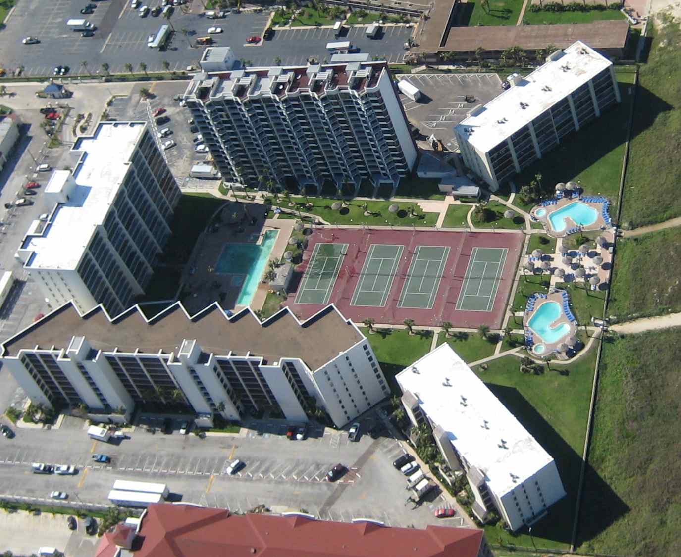 South Padre Island Aerial Photos after Hurricane