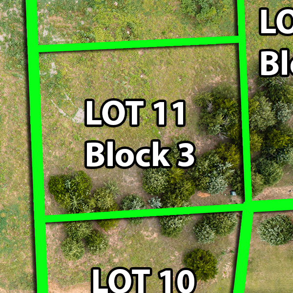 Block 3 Lot 11 Cedar Ridge Phase 3 Cool Construction Lots for Sale