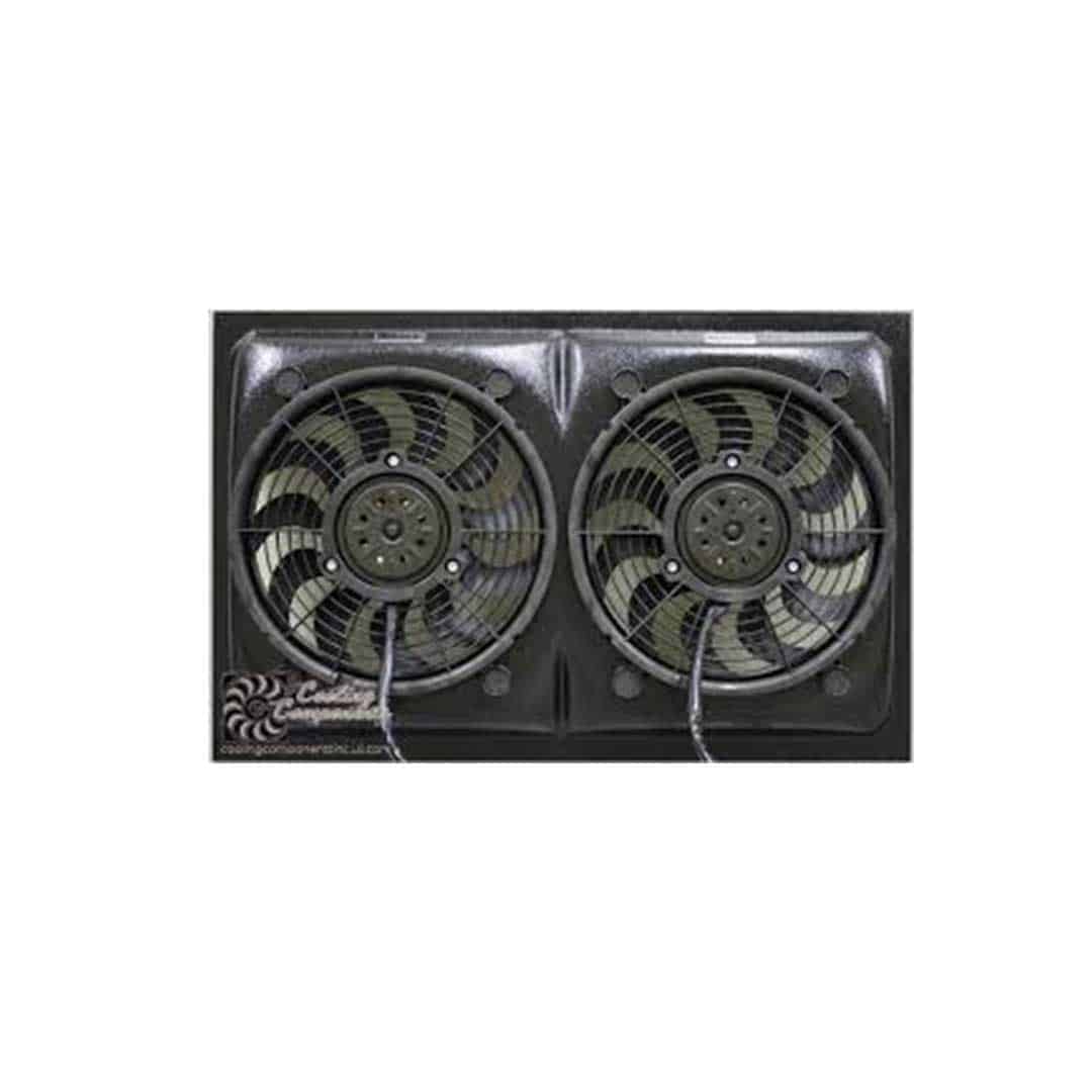 Cooling Components 12 inch Dual Radiator Fans CCI1226 Cool Craft
