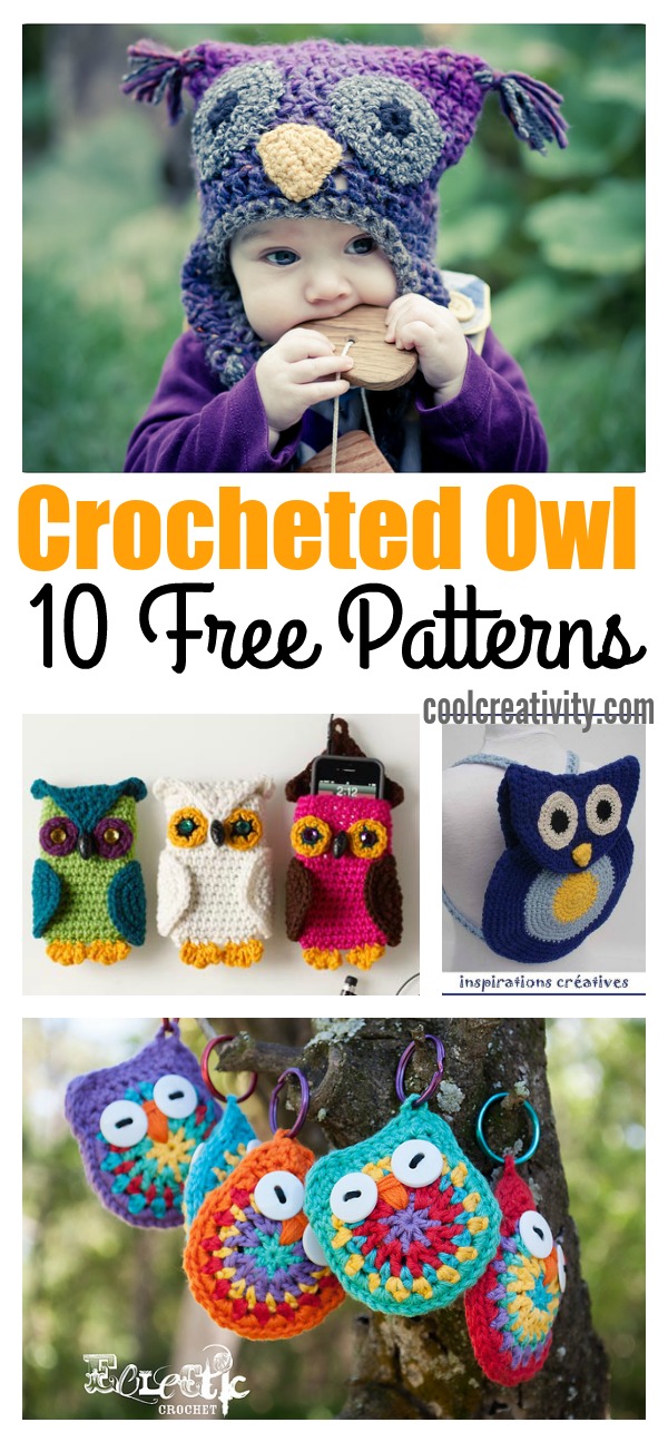 10 Free Crocheted Owl Patterns