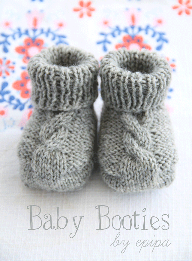 Free Knitting Patterns For Baby Booties Uk