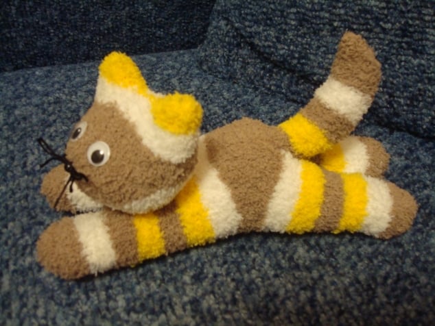 DIY Cute Sock Kitten