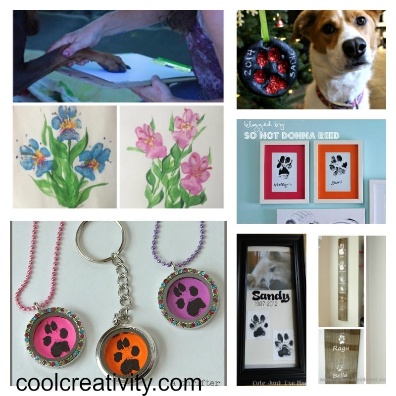 10 Easy Dog Paw Print Craft Projects