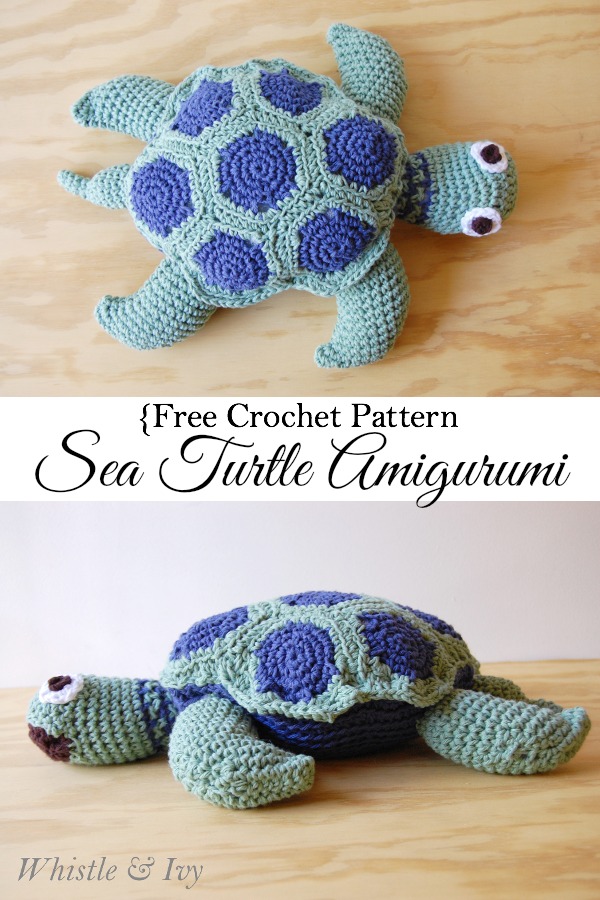 Crochet Turtle Amigurumi Free Patterns