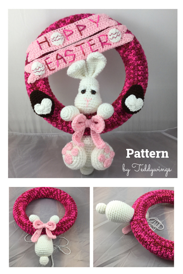 10+ Crochet Easter Wreath Patterns Page 3 of 3