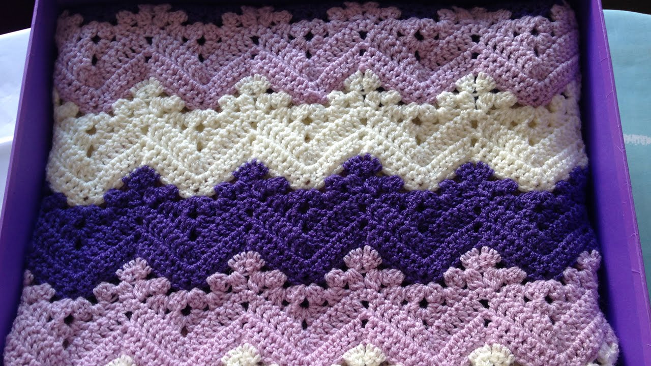 6Day Kid Blanket Free Crochet Pattern and Video Tutorial