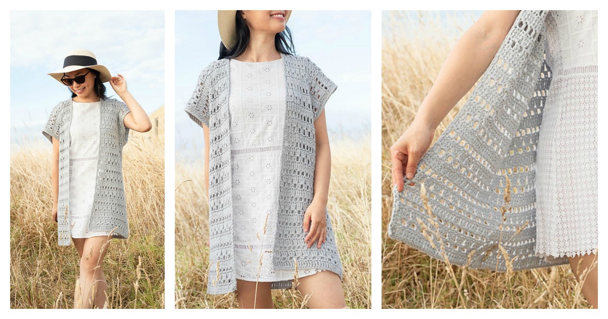 Spring Lace Cardigan FREE Crochet Pattern Cool Creativities