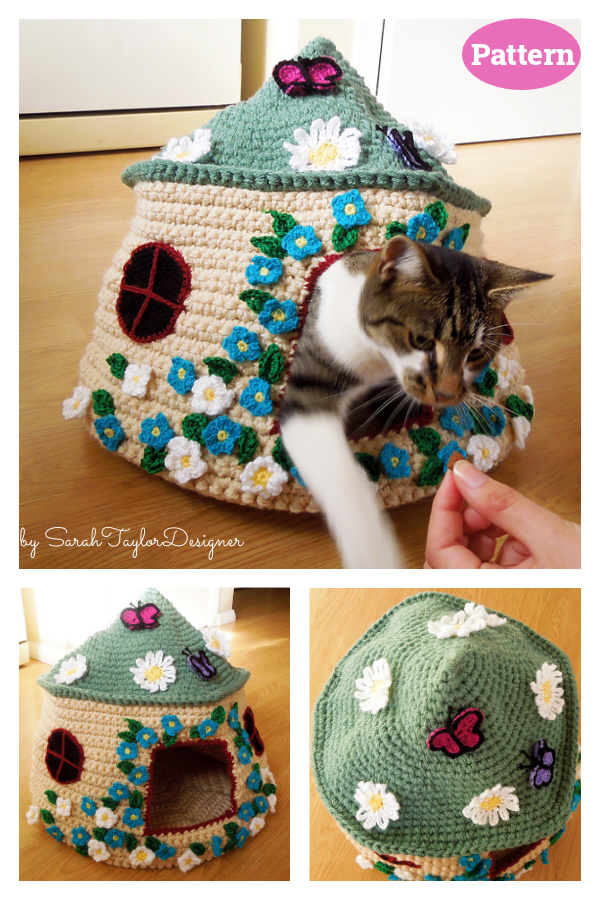 Adorable Cat Cave Crochet Patterns