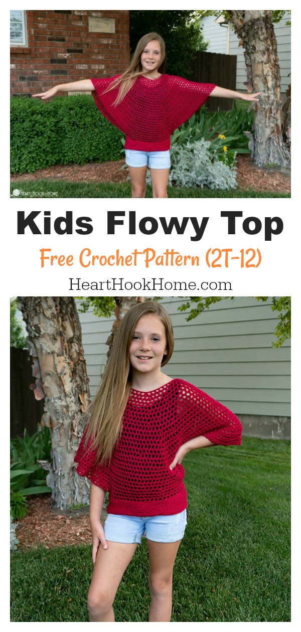 Flowy Mesh Top Crochet Pattern