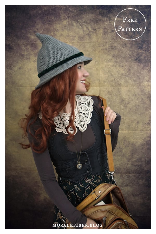 Hedge Witch Hat Free Crochet Pattern Cool Creativities