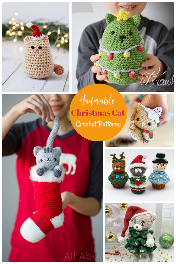 Christmas Cat Crochet Patterns Cool Creativities