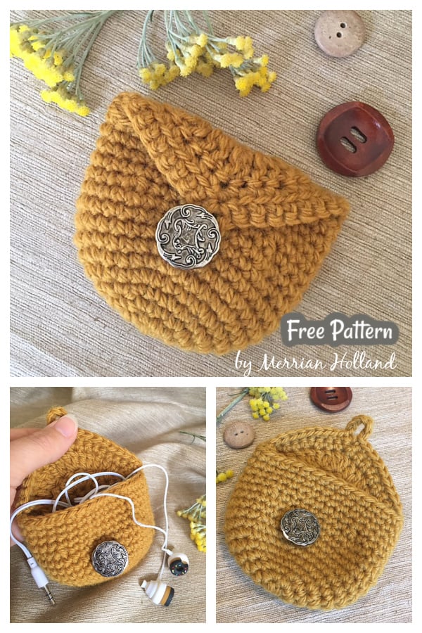 Crochet Coin Purse Pattern Free vlr.eng.br