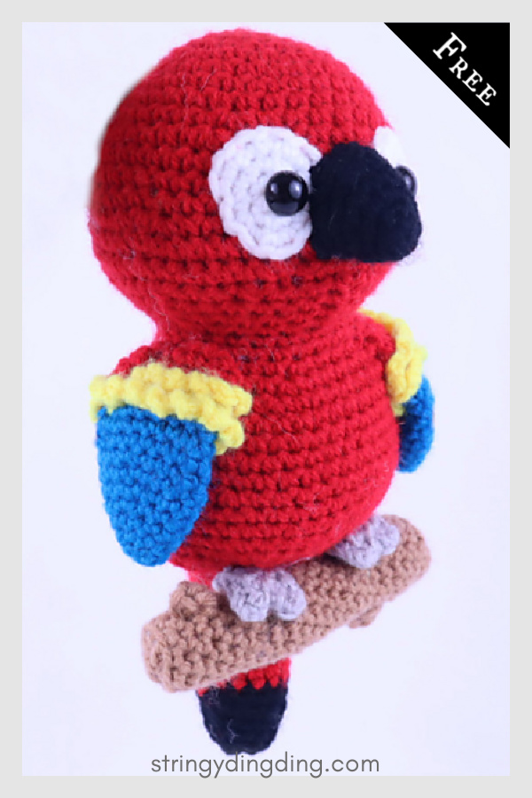 Parrot Bird Amigurumi Free Crochet Pattern Cool Creativities