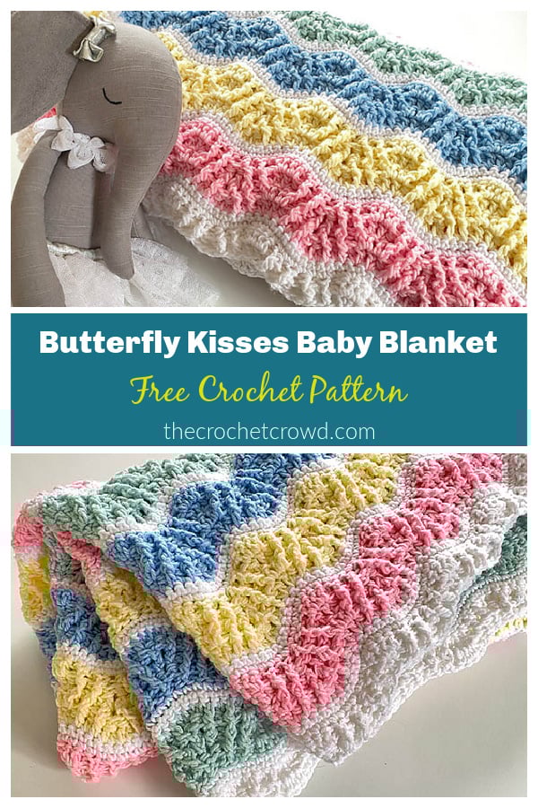 Butterfly Kisses Baby Blanket Crochet Pattern atelieryuwa.ciao.jp