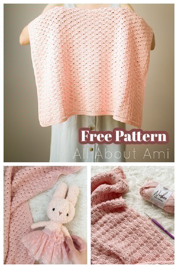 Dainty Shells Baby Blanket Free Crochet Pattern