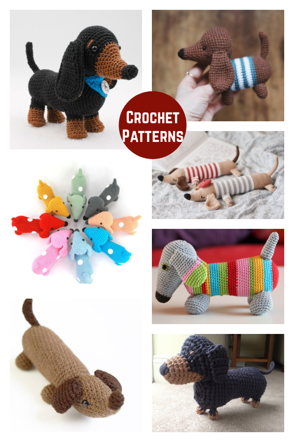 Amigurumi Sausage Dog Free Knitting Patterns Knitting Pattern atelier