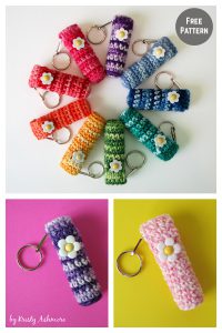 6 Lip Balm Cozy Crochet Patterns