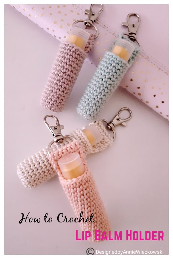 6 Lip Balm Cozy Crochet Patterns Page 2 of 2