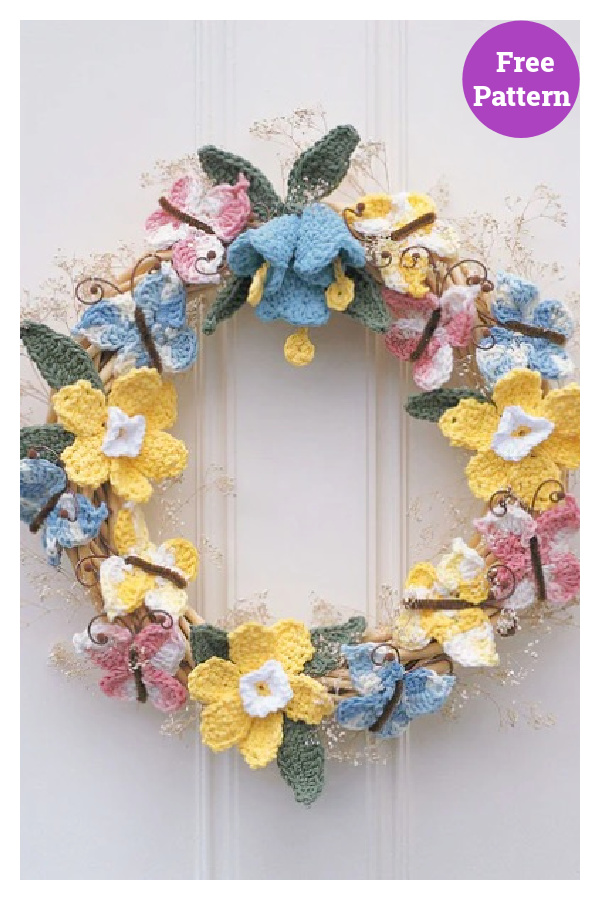 10+ Crochet Easter Wreath Patterns Page 2 of 3