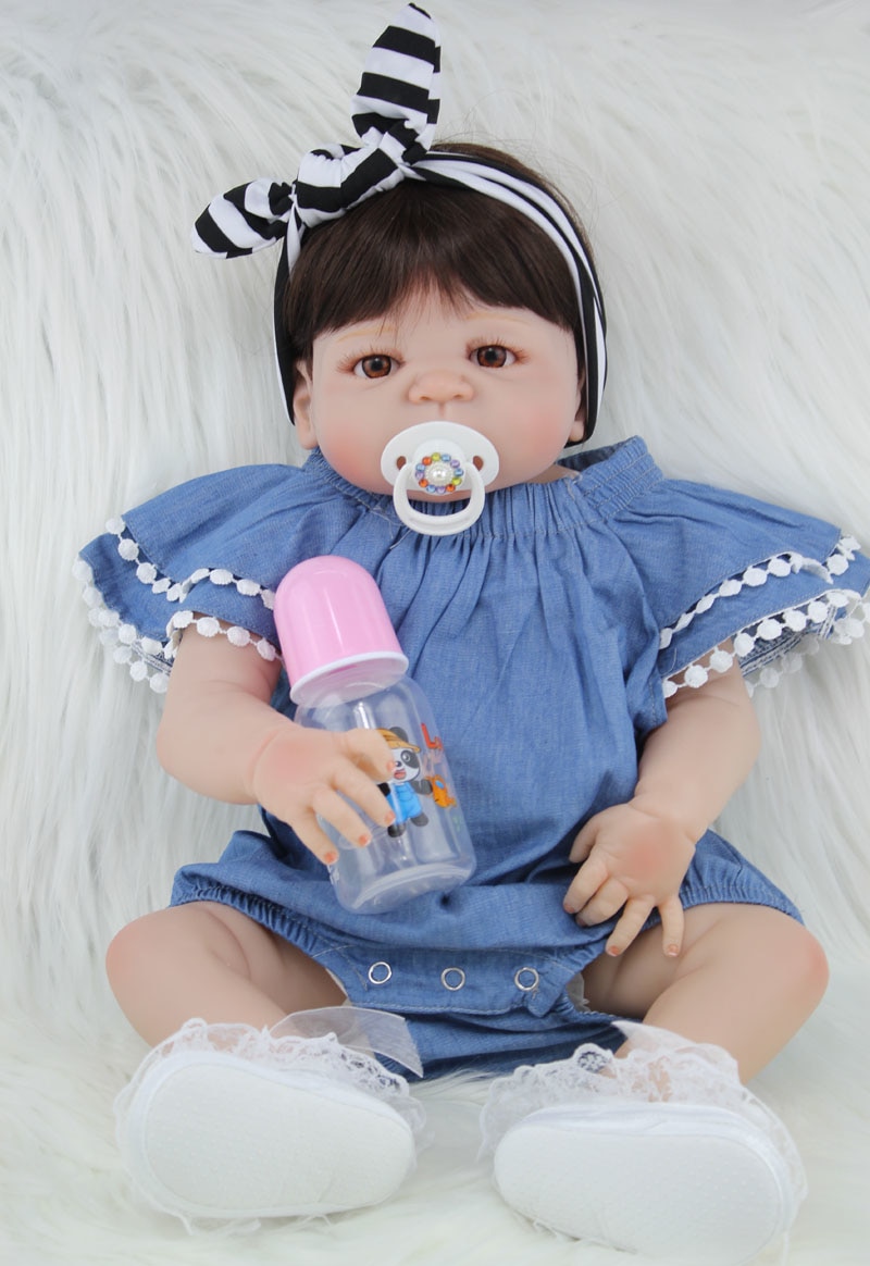 Cool Cuties Delightful Reborn Baby Doll 55 cm (22 inch) Full Silicone Body