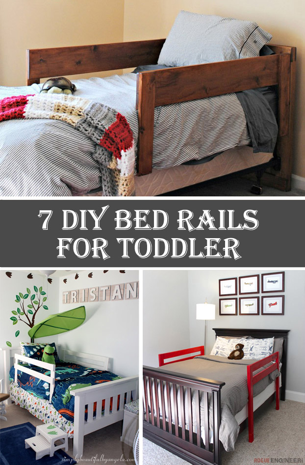 7 DIY Bed Rails for Toddler Cool DIYs
