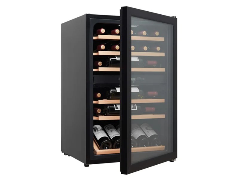 Cavin Polar Collection 51 Black 37 Bottle Dual Zone Wine Fridge