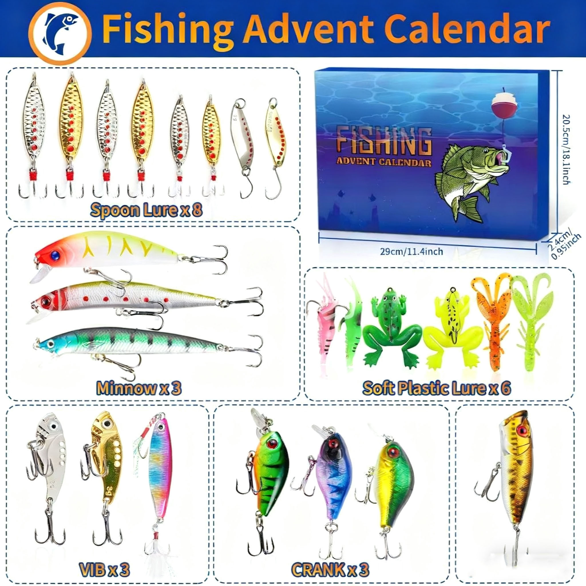 Creative Fishing Countdown Calendar