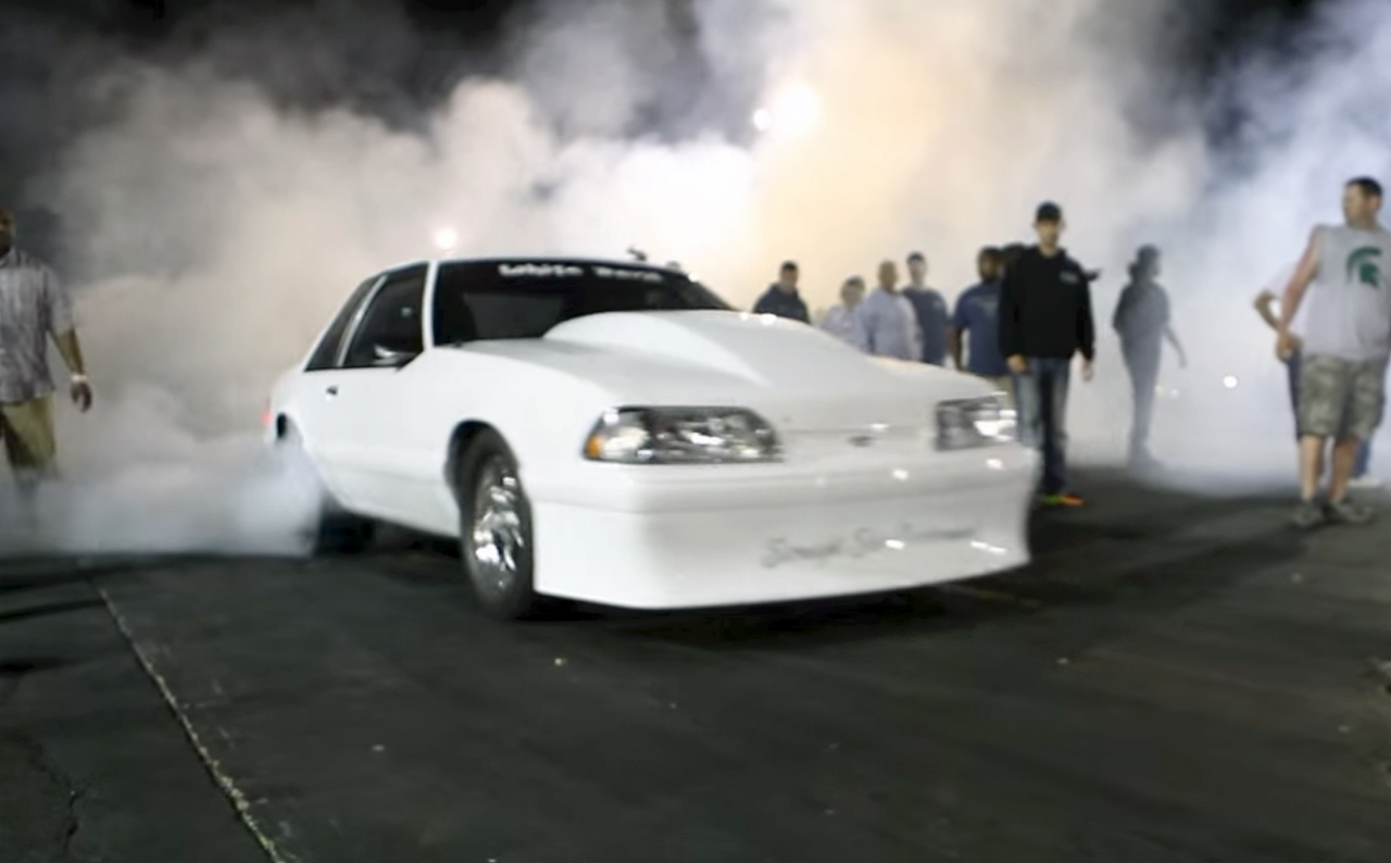 FoxBody Mustang army hits the grudge races Coolfords