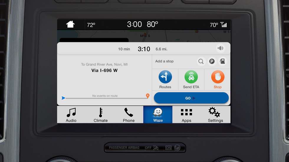 Ford and Waze team up to bring traffic and navigation app to SYNC 3