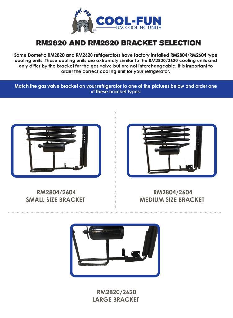 Dometic RM2804, RM2807, RM2811, RM2812 Cooling Unit