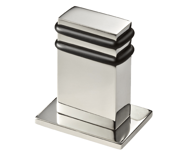 Cool Lines, USA Stainless Steel Floor Door Stop Rectangle