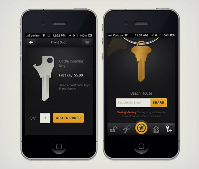 KeyMe Keychain App Cool Material