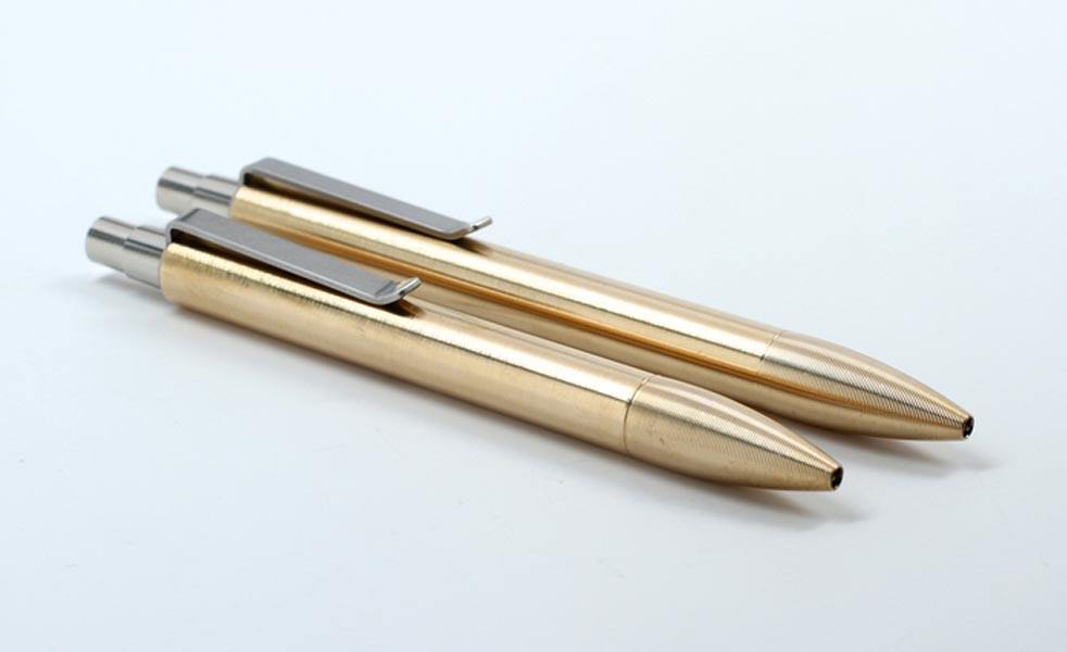 Mover & Shaker Pens Now In Brass, Copper, Bronze And Titanium Cool