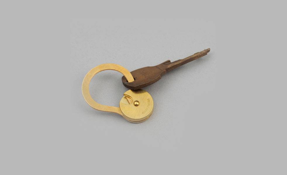 The Revolving Brass Key Ring From Japan Cool Material