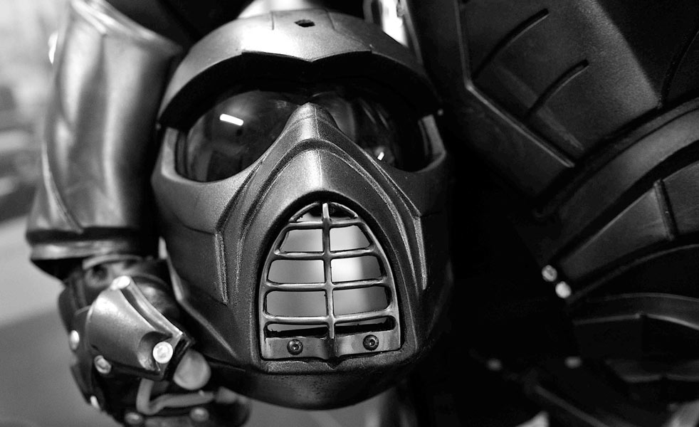 The CarbonFiber Gladiator Suit Cool Material