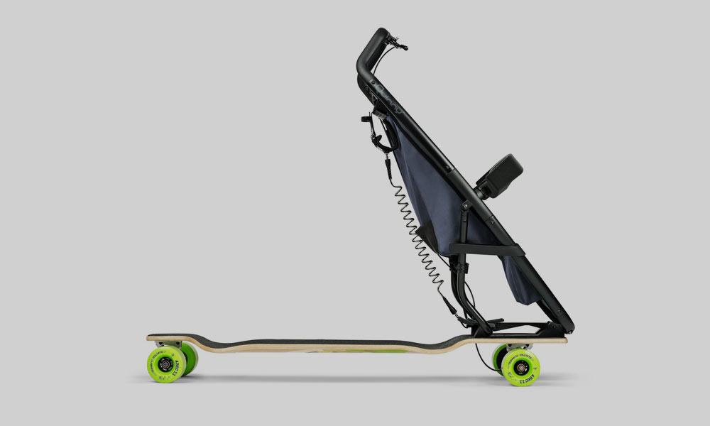 Quinny Longboard Stroller Cool Material