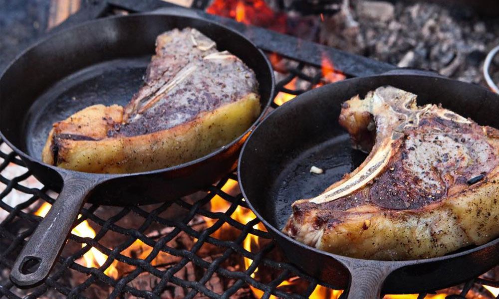 The Field Skillet Cast Iron Pan Cool Material