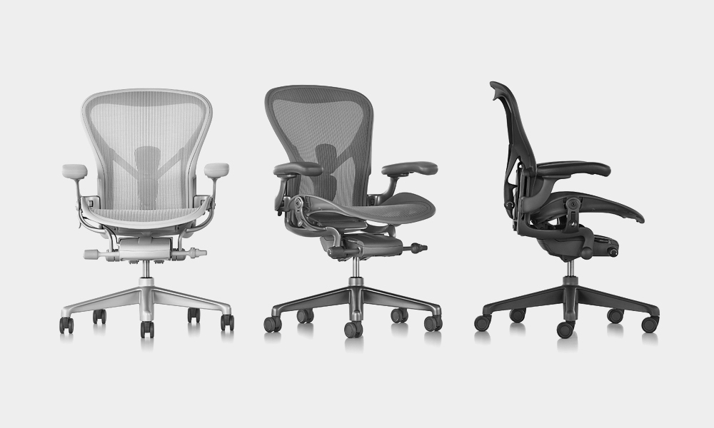Herman Miller Remastered the Aeron Chair Cool Material