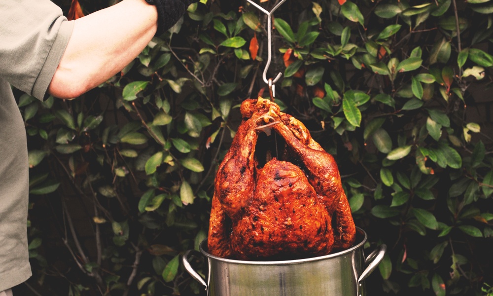 How To Deep Fry A Turkey | Cool Material