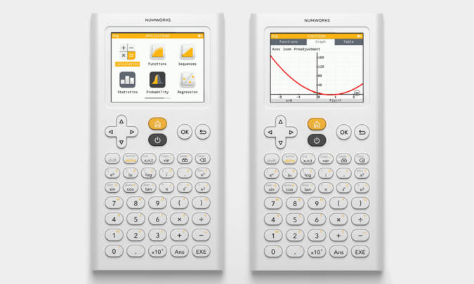NumWorks Graphing Calculator Cool Material