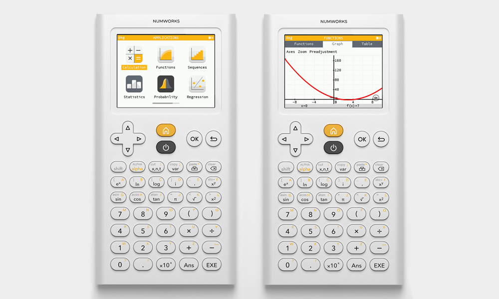 NumWorks Graphing Calculator Cool Material