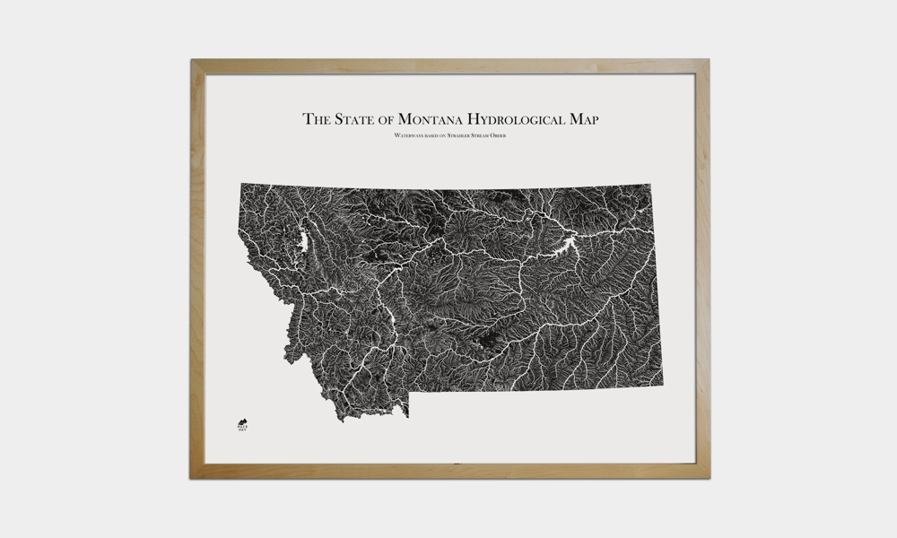 Muir Way Hydrological Map Muir Way Hydrology Map Series Cool Material
