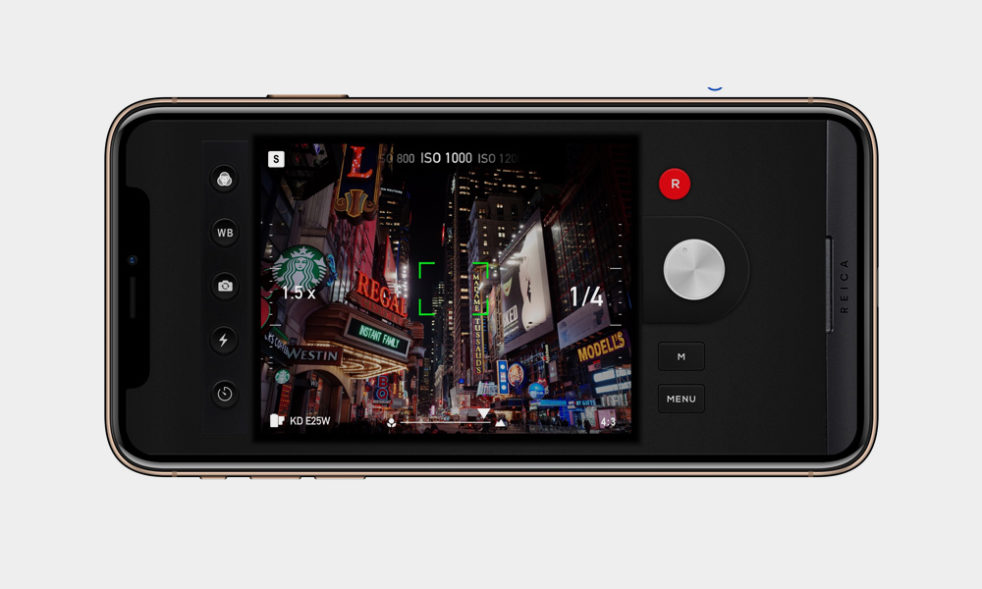 Filca SLR Film Camera App Cool Material
