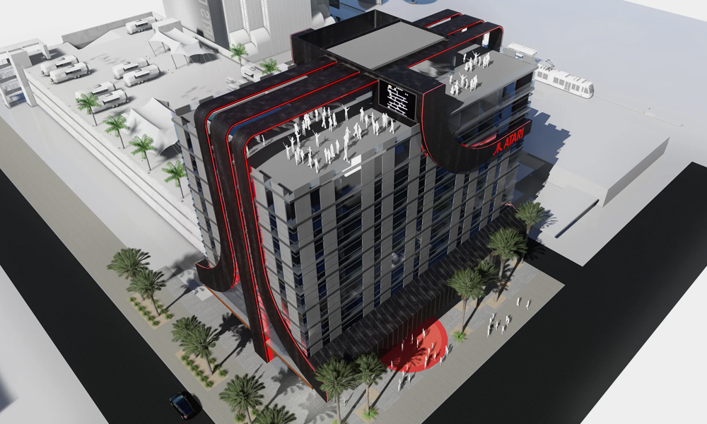 Atari Is Building a Line of Video Game Themed Hotels Cool Material