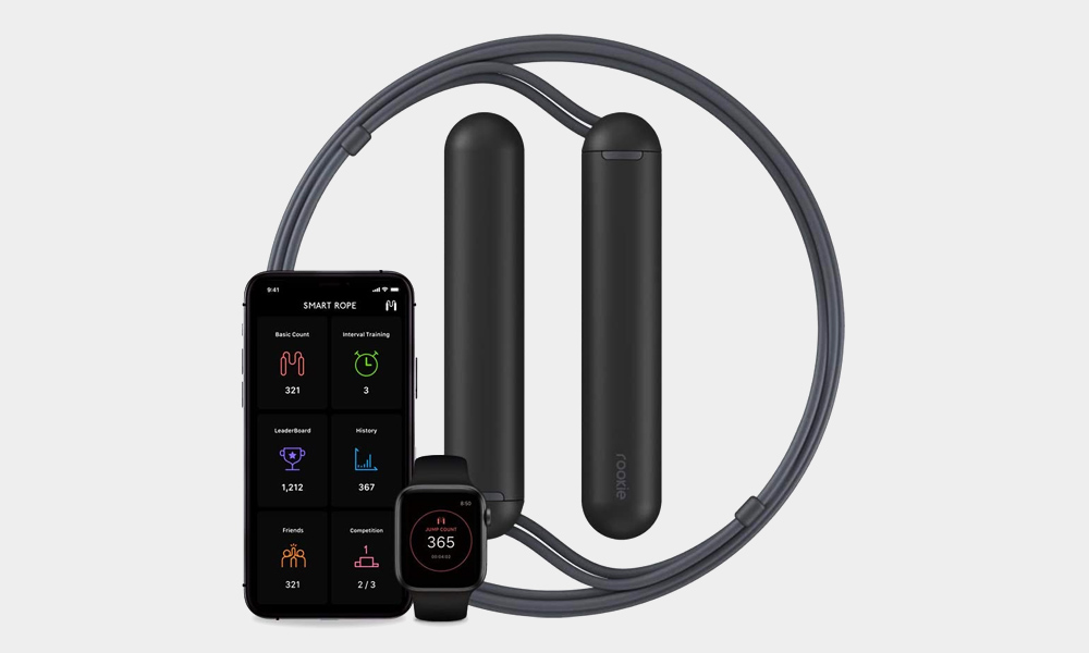 Stay Home Stay Fit with this Smart Jump Rope Cool Material